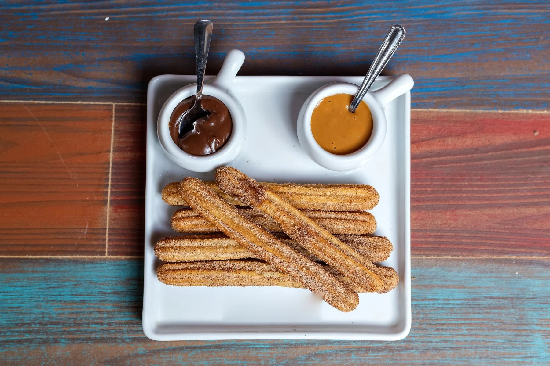 Productos para churrería en un obrador